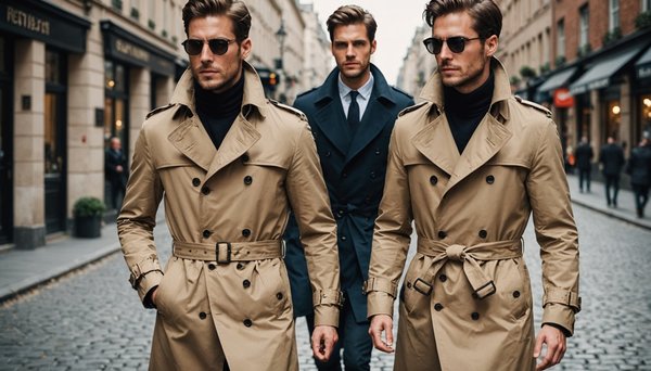 Les trench coats homme tendance à adopter dès maintenant